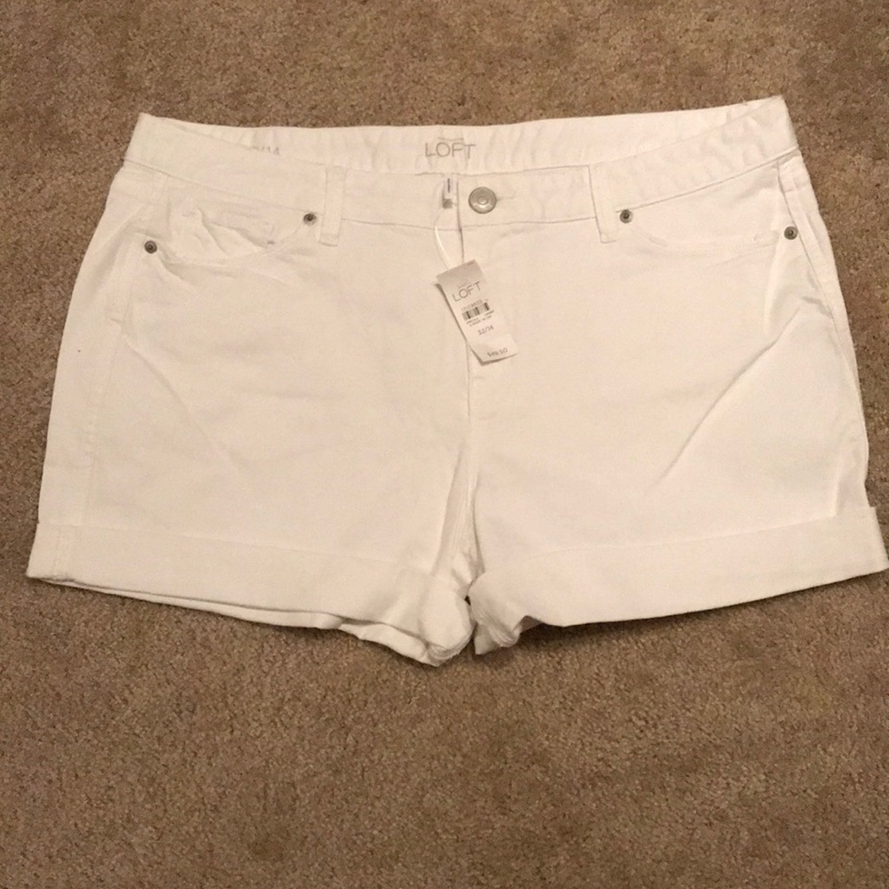 White shorts